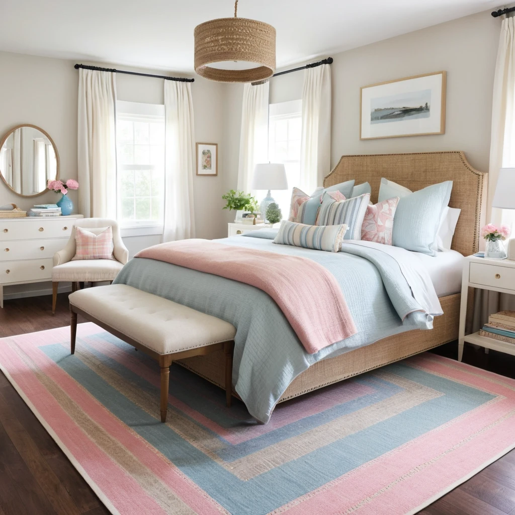 Layer Rugs for Depth and Comfort