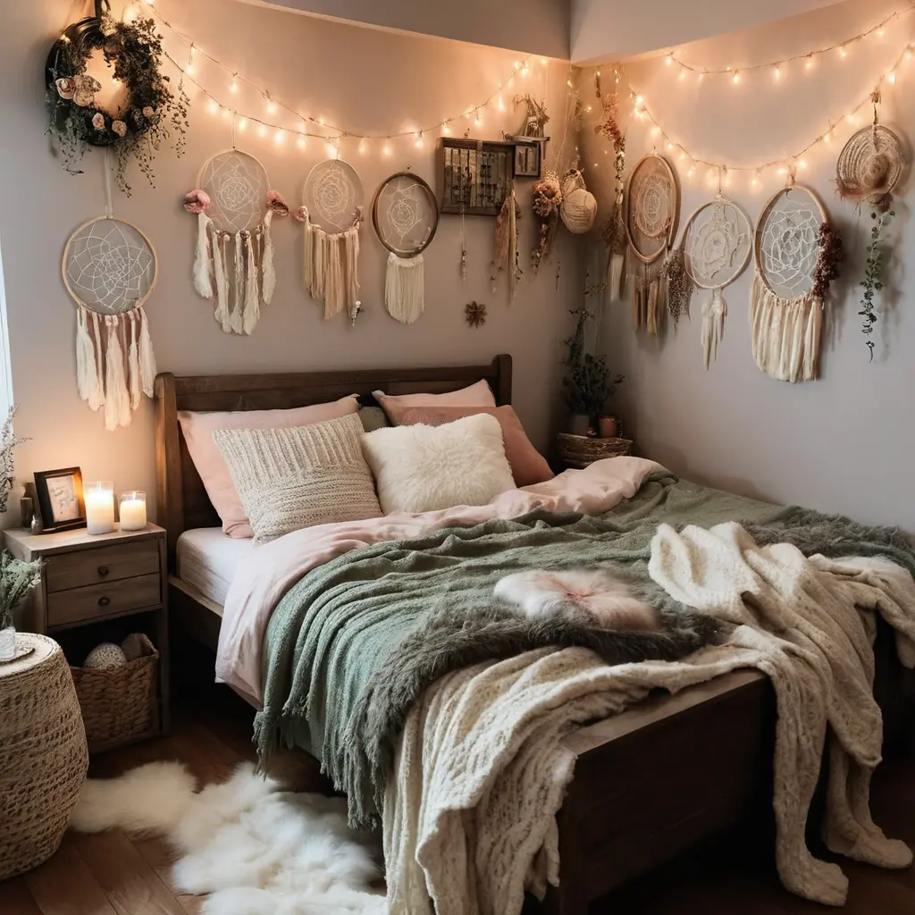 Layered Throw Blankets