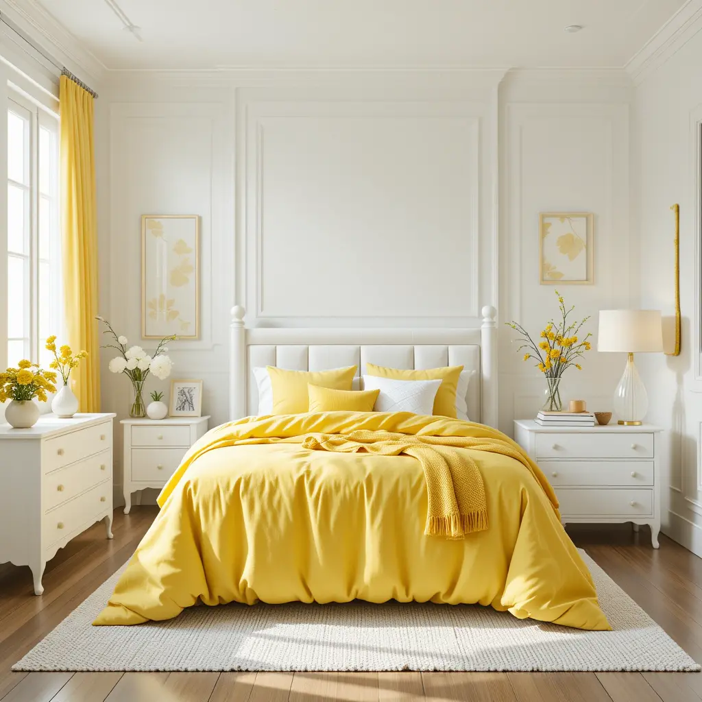 Lemon Yellow and White for a Fresh Look