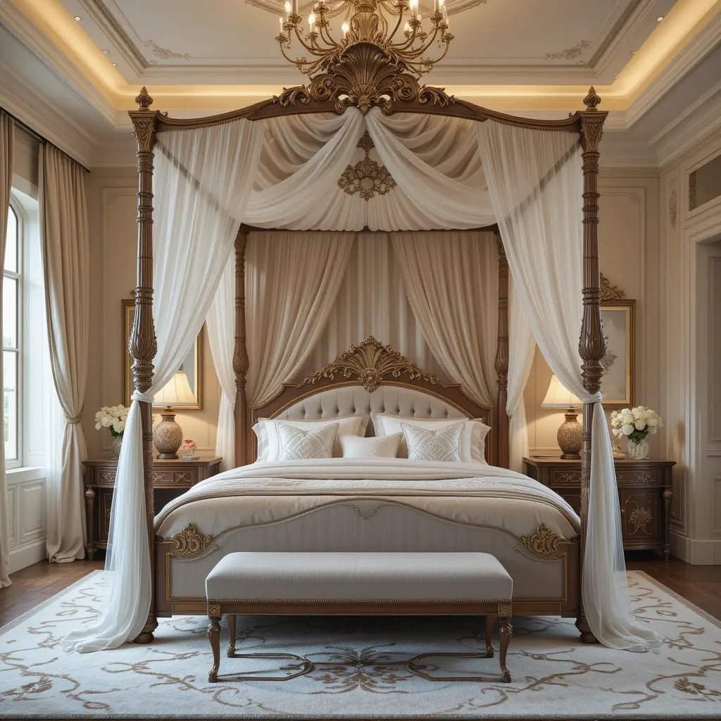 Luxurious Canopy Bed