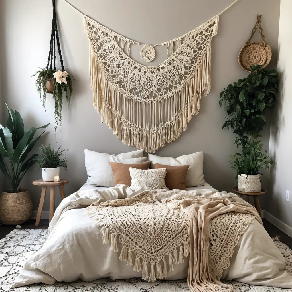 Macramé and Crochet Accents
