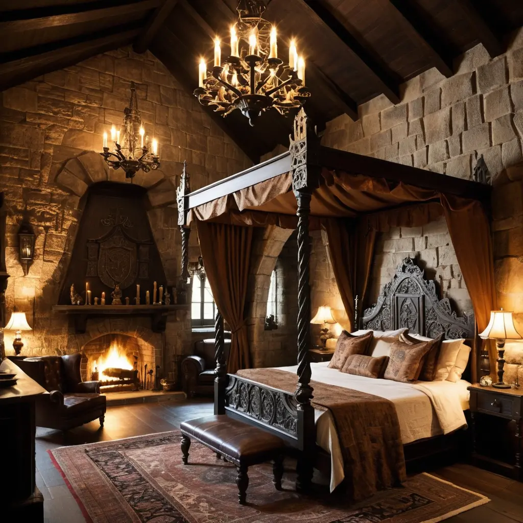 Medieval Fantasy Bedroom