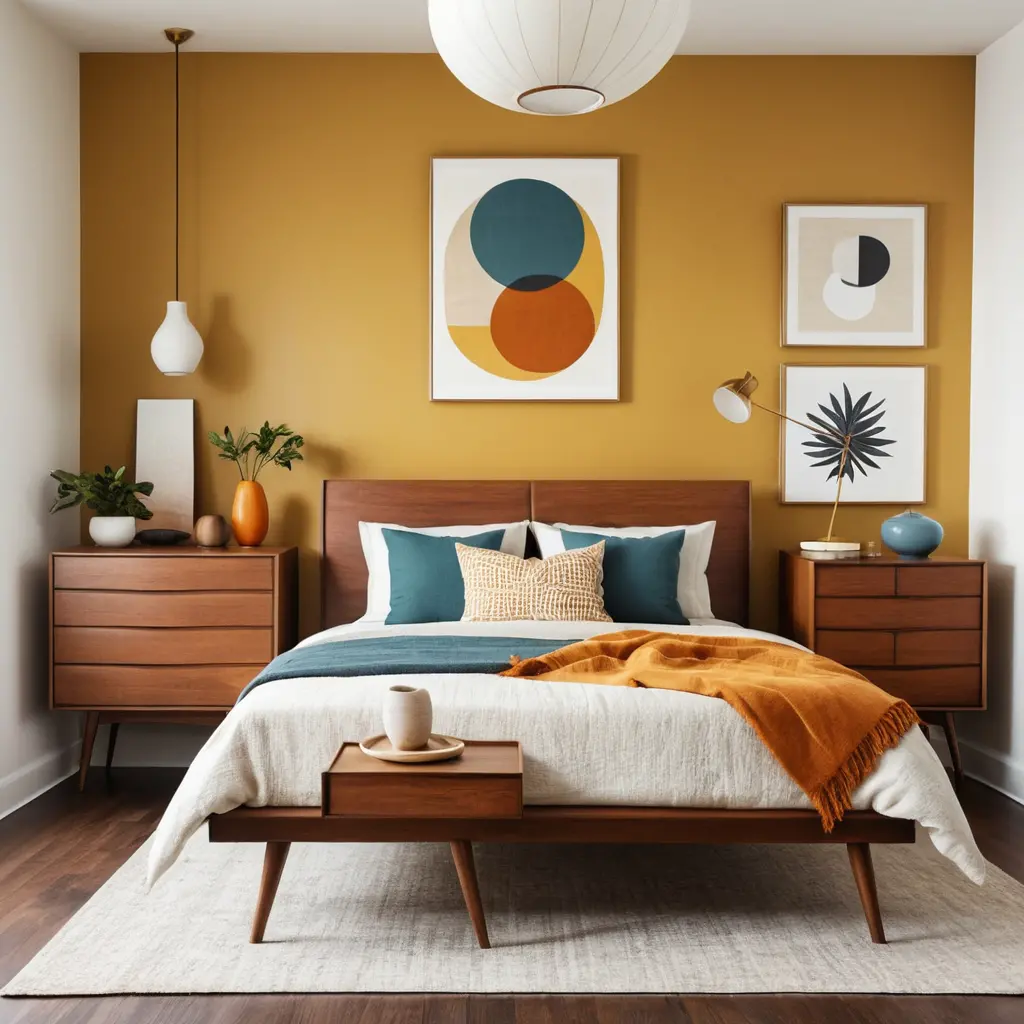 Mid-Century Modern Bedroom