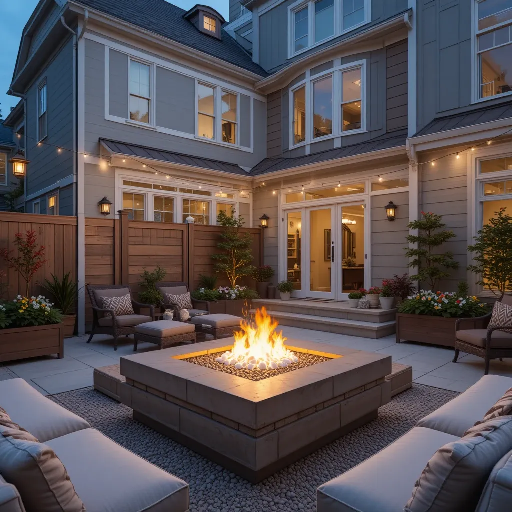 Modern Fire Pit