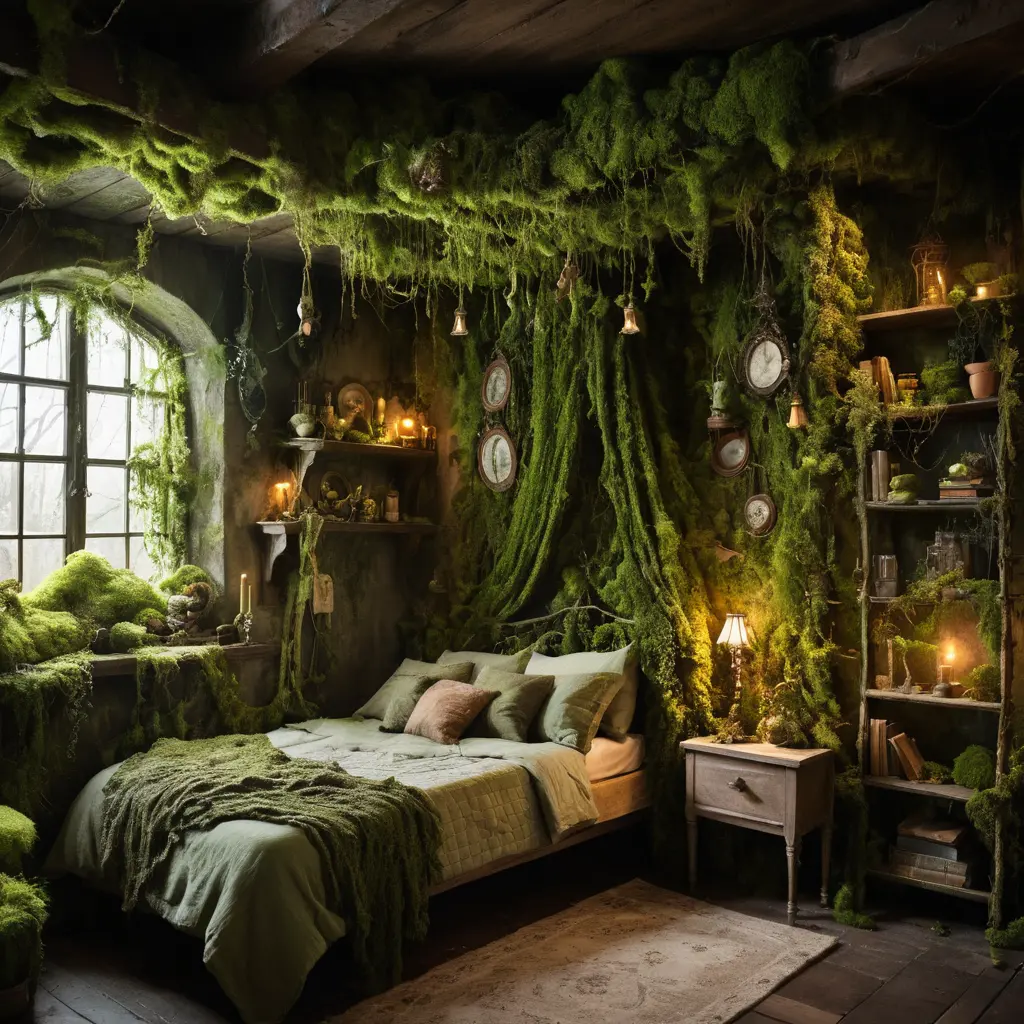 Moss and Vine Decor