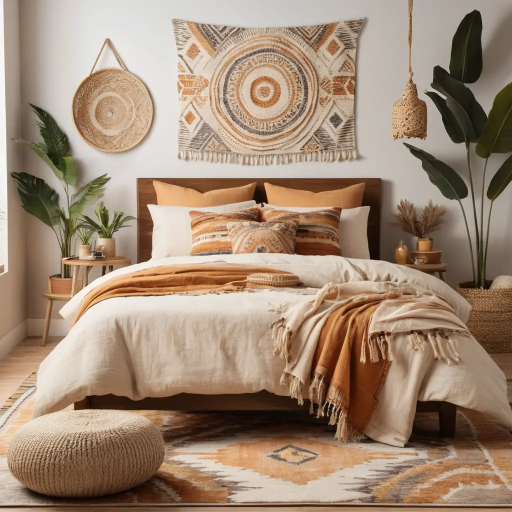 Neutral Tones with Colorful Accents