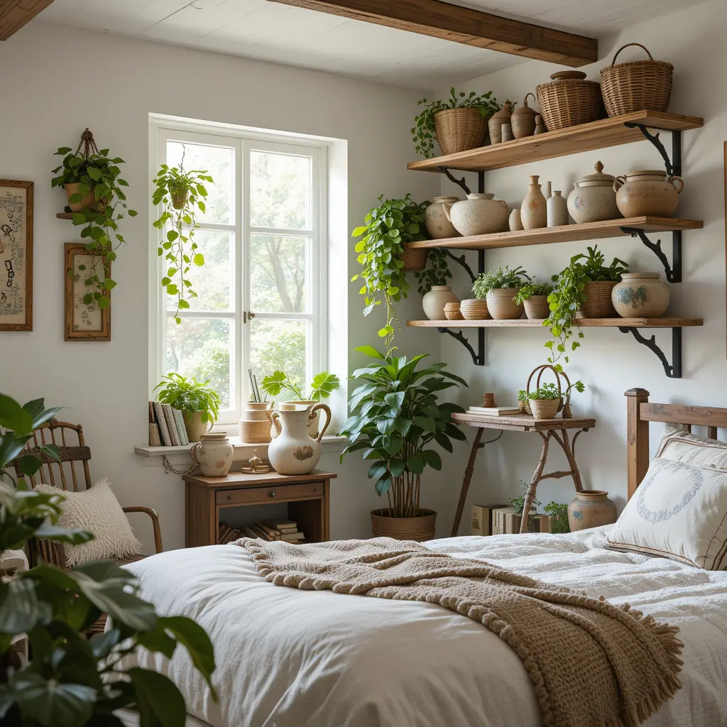 Open Shelving for a Cozy Touch