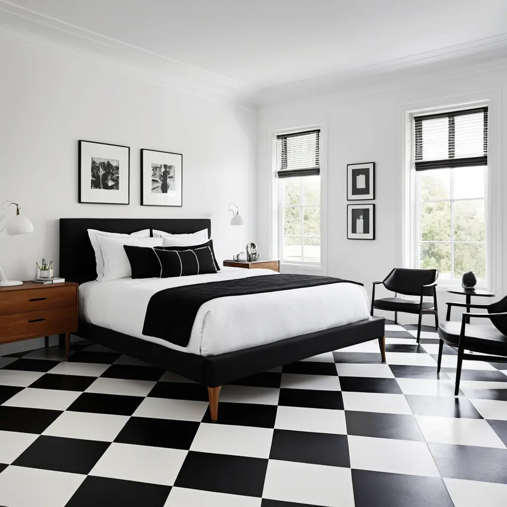 Opt for Checkerboard Floors