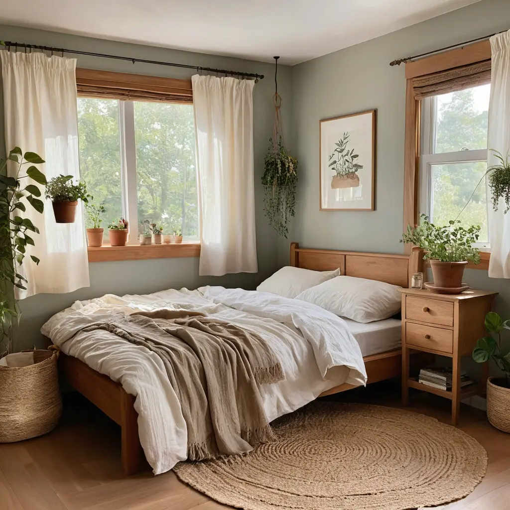 Opt for a Low Bed Frame for a Relaxed Feel