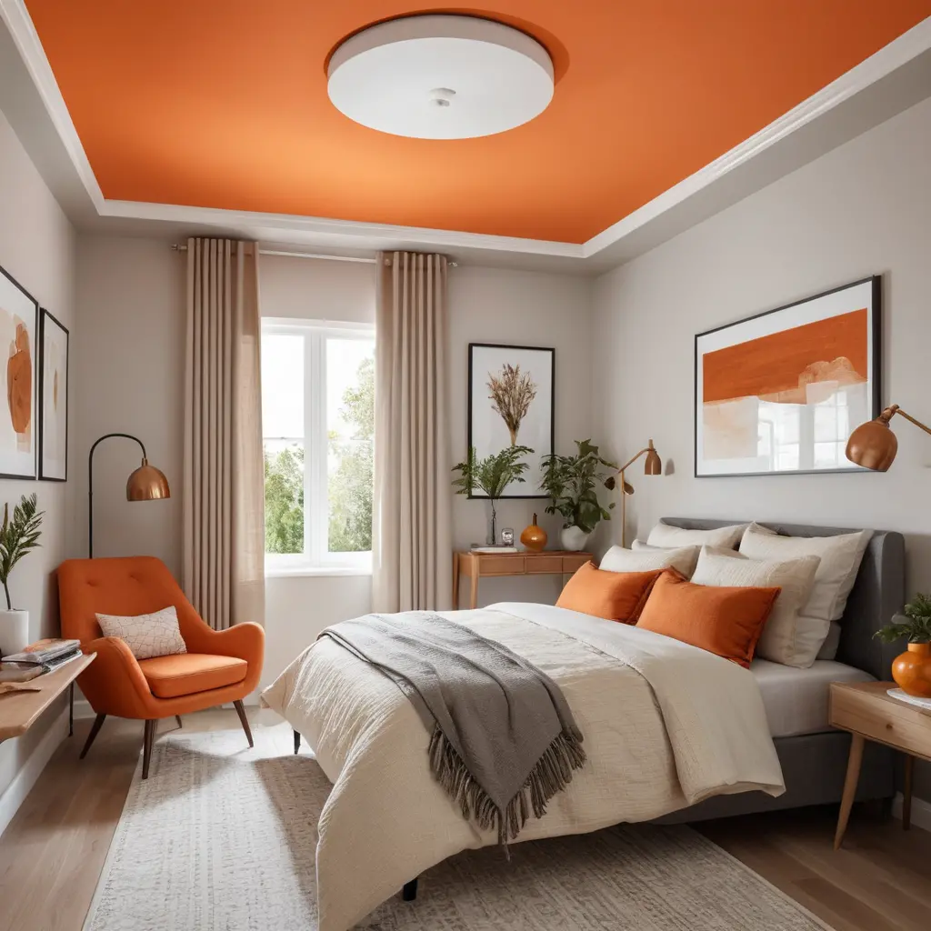 Orange Ceiling