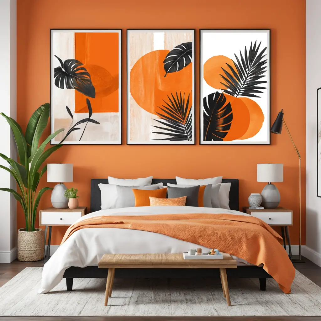 Orange Wall Art