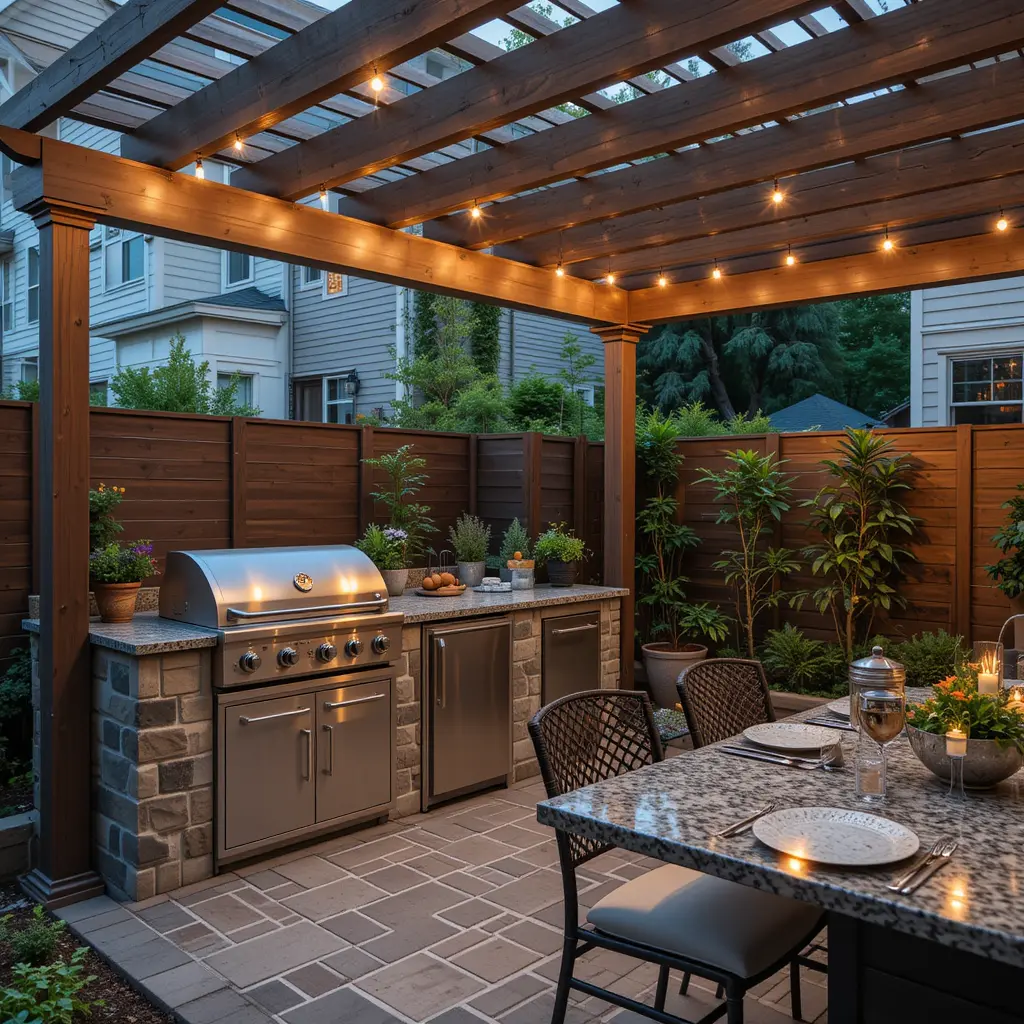 Outdoor Kitchen Setup