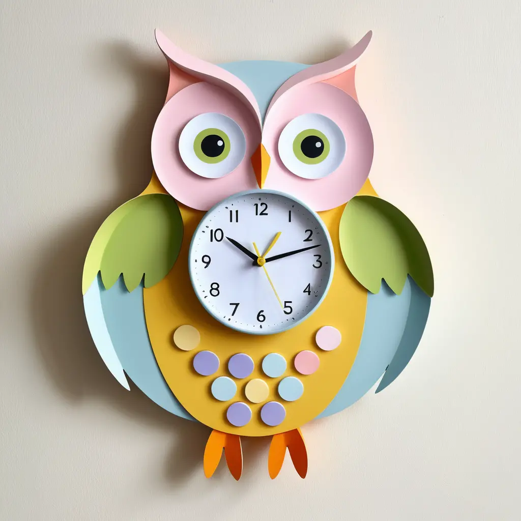 Owl Wall Clock