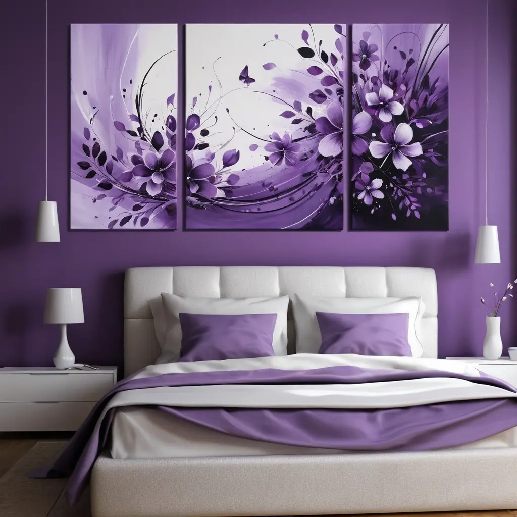 Purple Wall Art