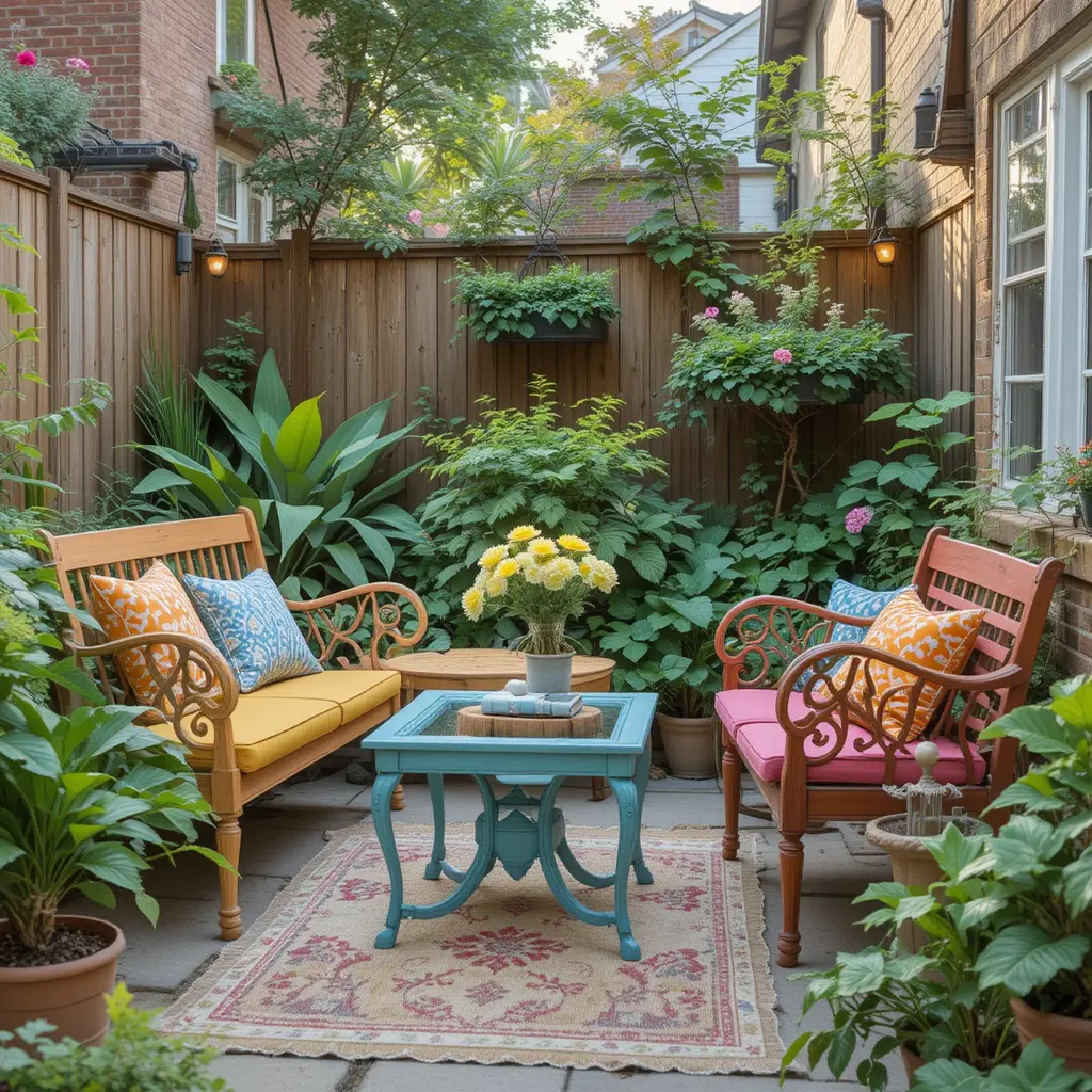 Repurposed Furniture Patio