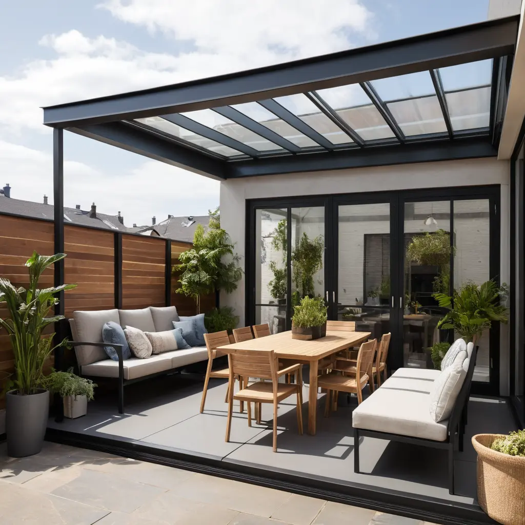 Retractable Roof Extension