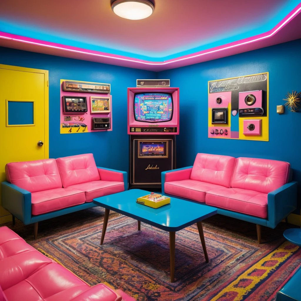Retro 80s Hangout