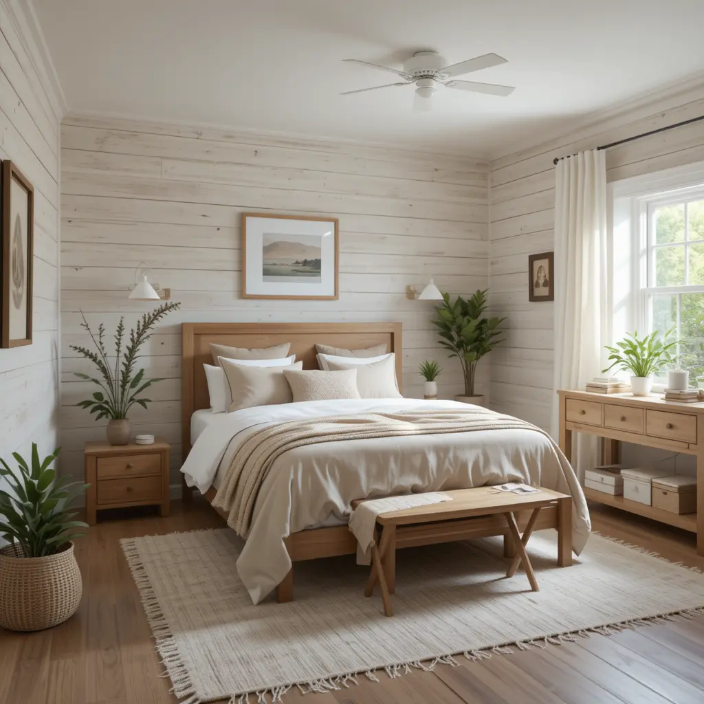 Shiplap Wall for Rustic Elegance