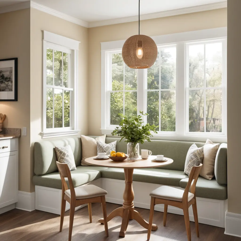 Small Round Table Nook