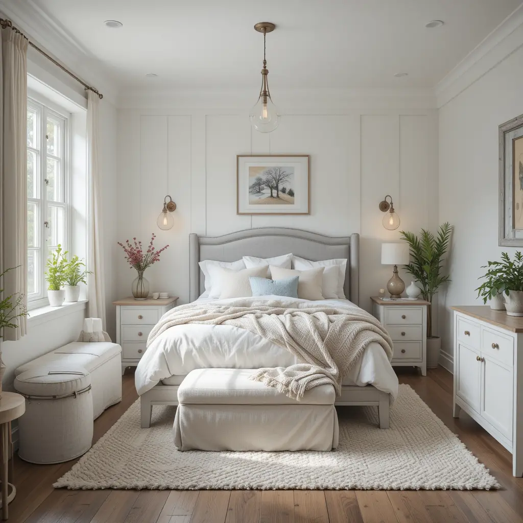 Small Space Cottage Bedroom