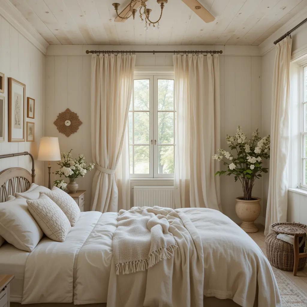 Soft, Flowing Curtains