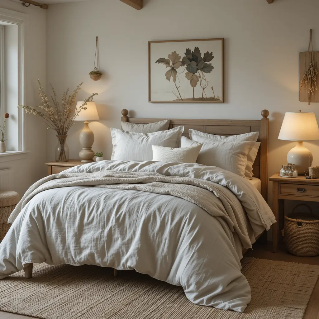 Soft Linen Bedding for Comfort