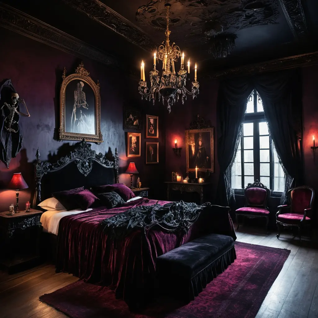 Spooky Gothic Art Prints