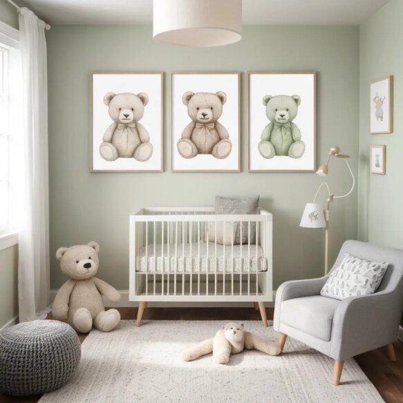 Teddy Bear Wall Decor