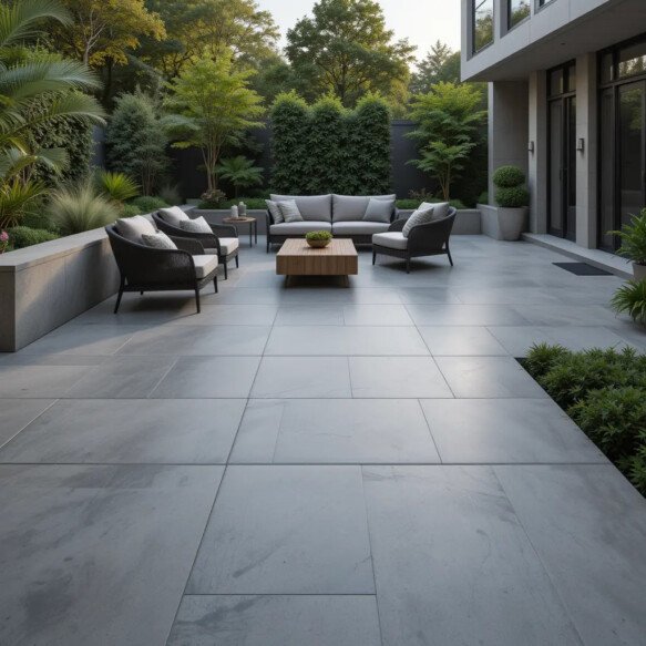 Tiled Paver Patio