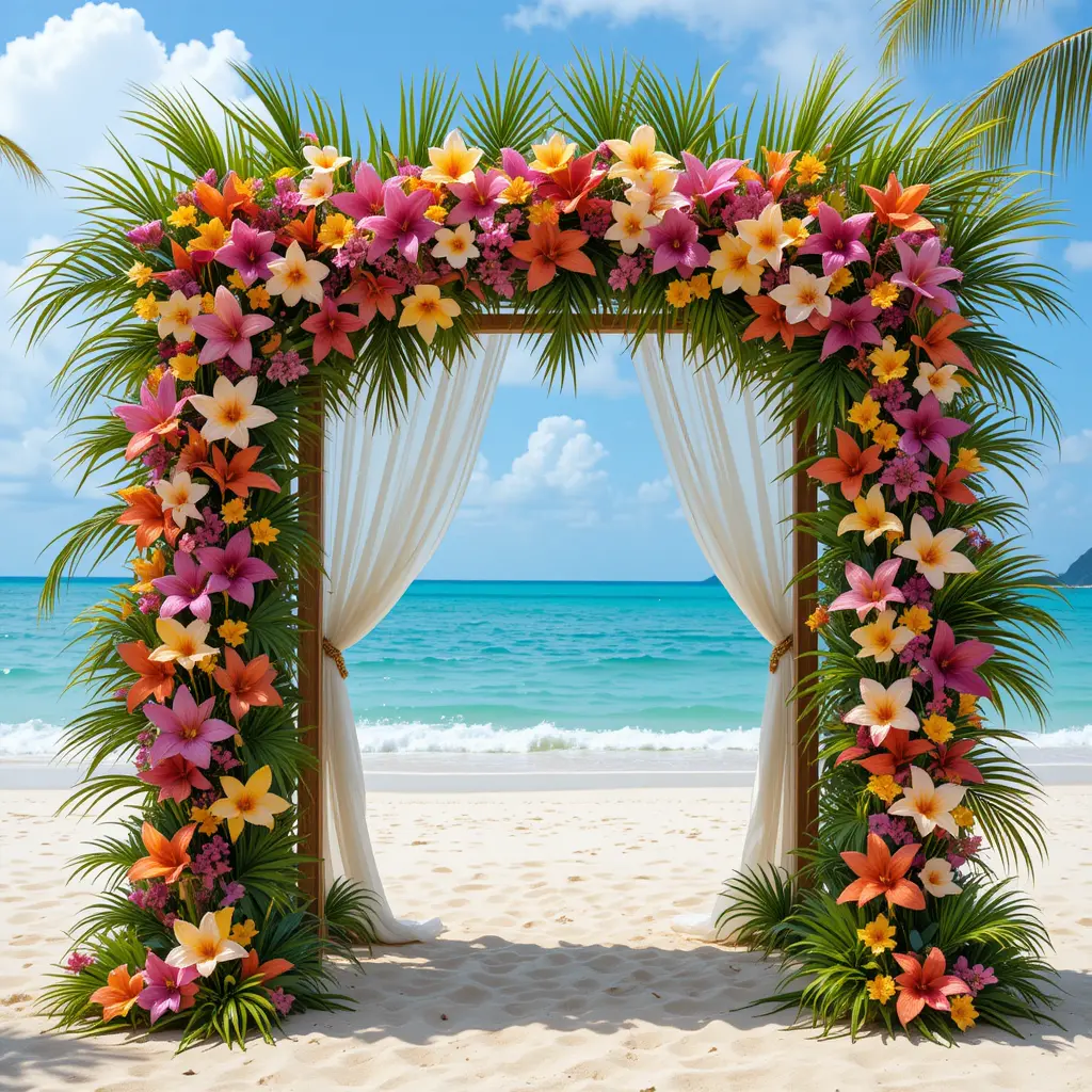 Tropical Floral Arches