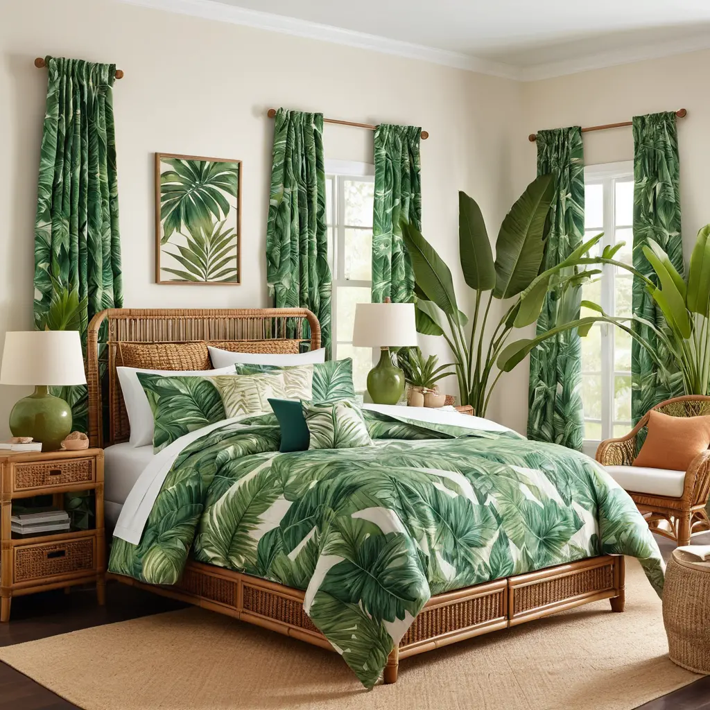 Tropical Paradise Bedroom
