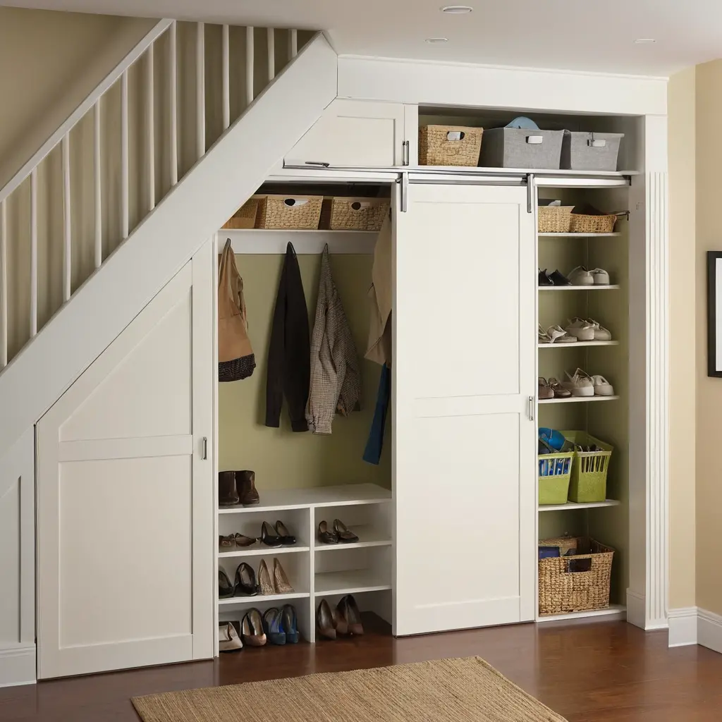Under-Stairs Closet