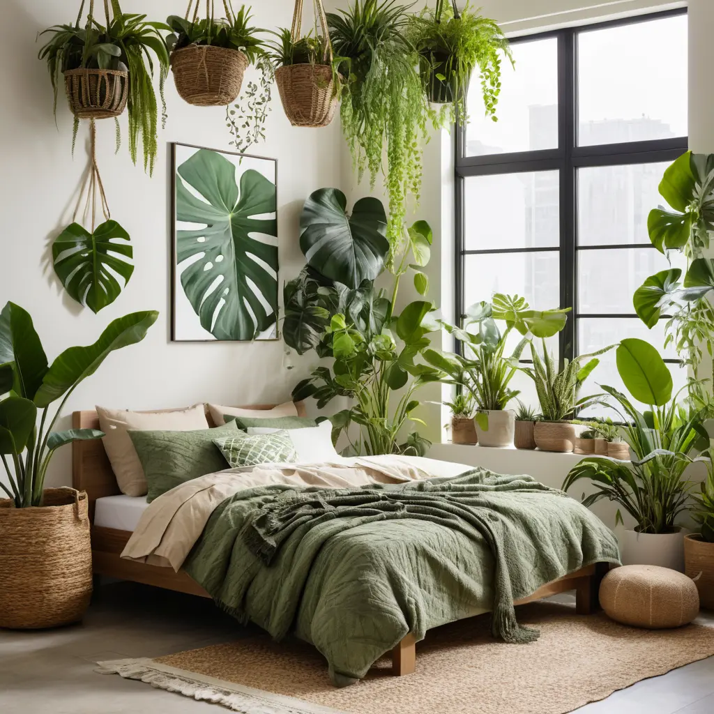 Urban Jungle Bedroom
