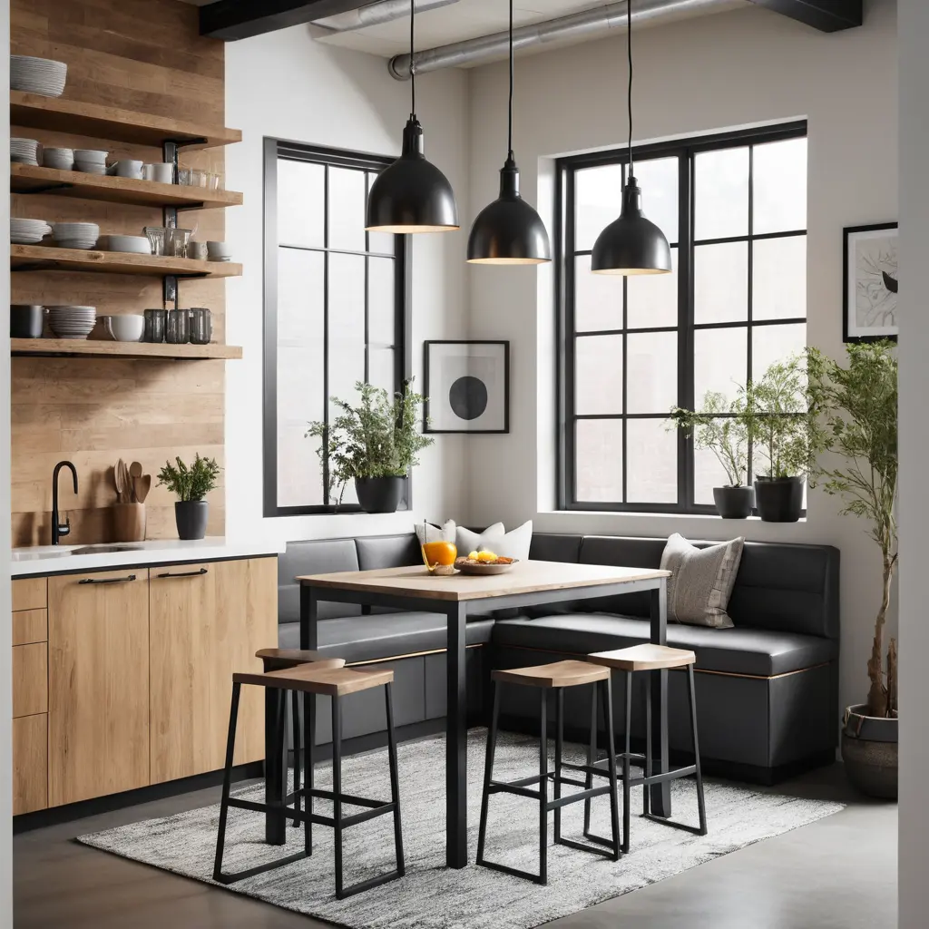 Urban Loft Breakfast Corner