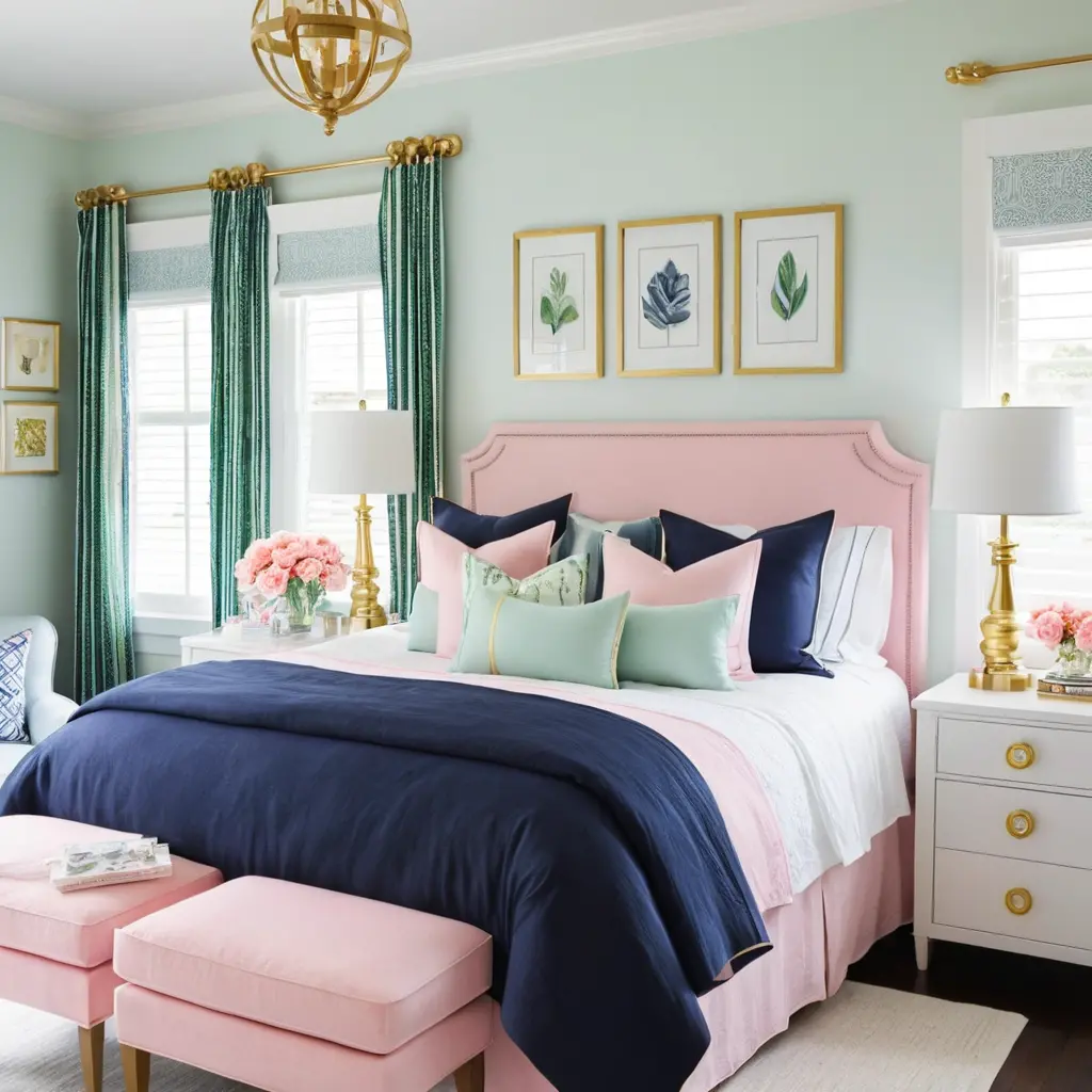 Use Gold Accents for a Touch of Glamour