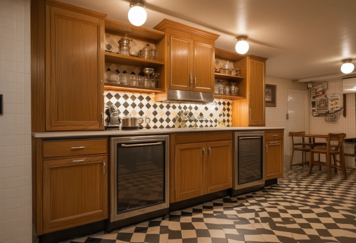 Vintage Kitchenette