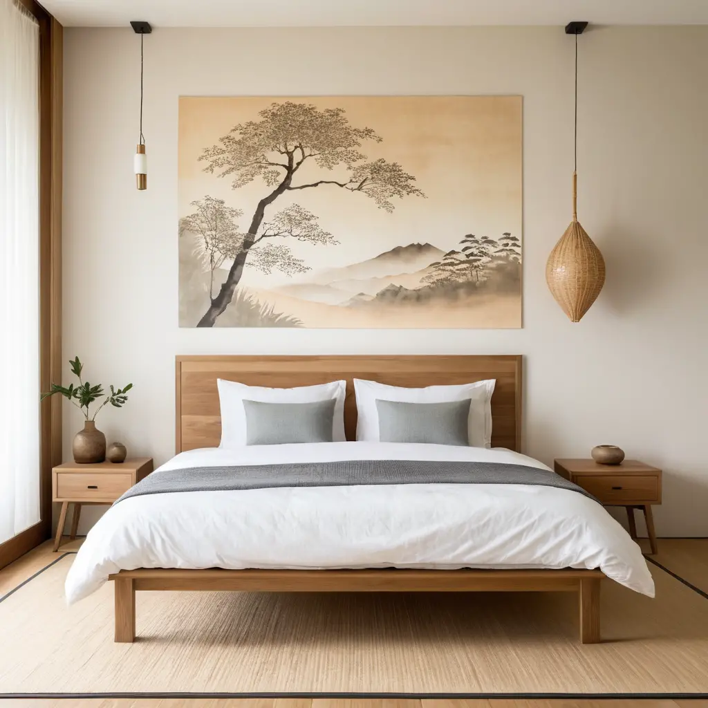 Washi Paper Wall Art