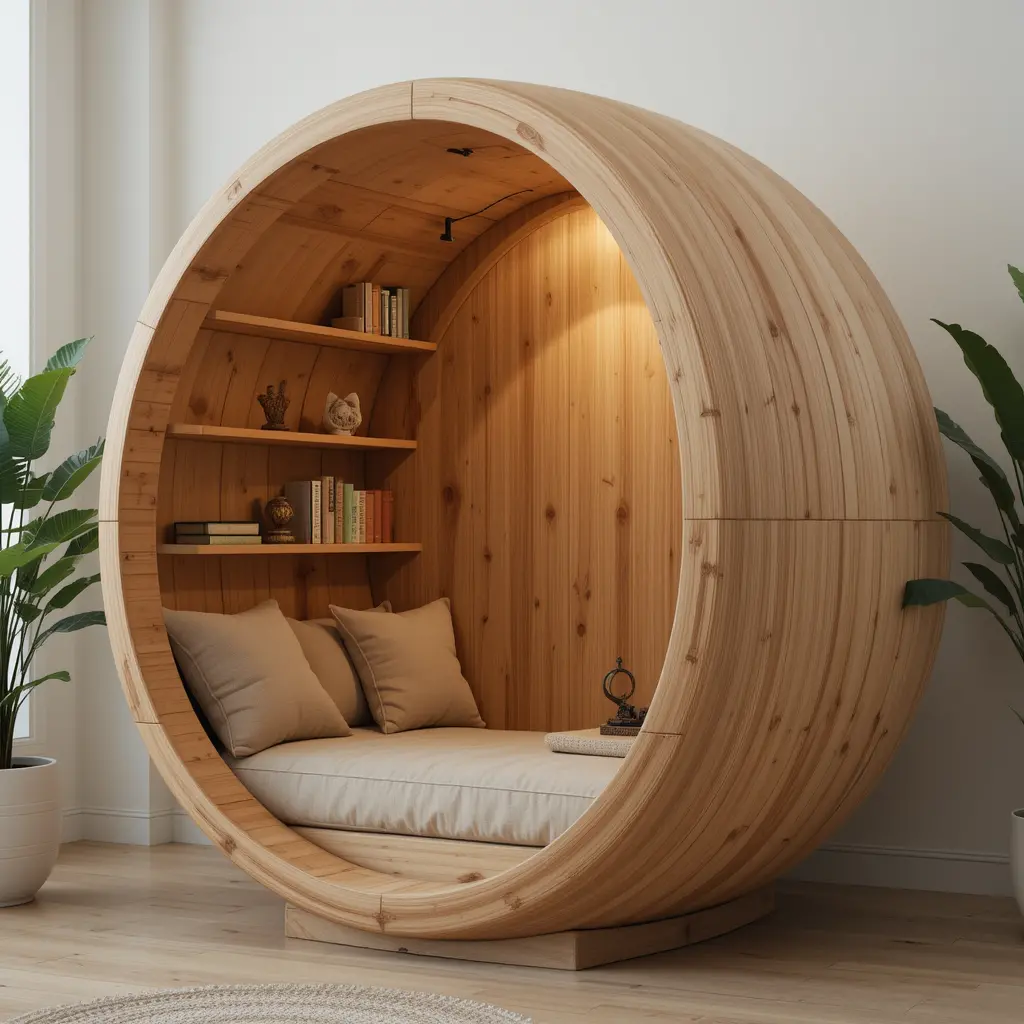 Wooden Pod Nook
