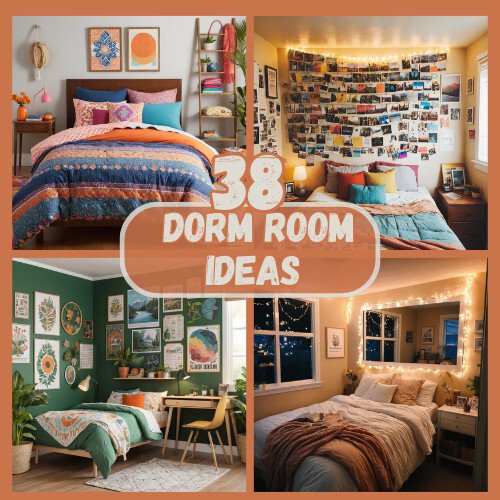 38 Dorm Room Ideas