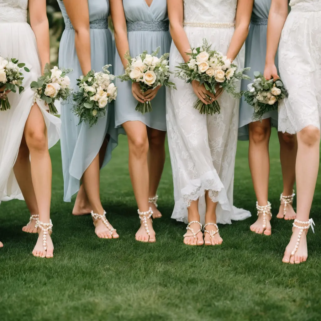 Barefoot Sandals for Bridesmaids