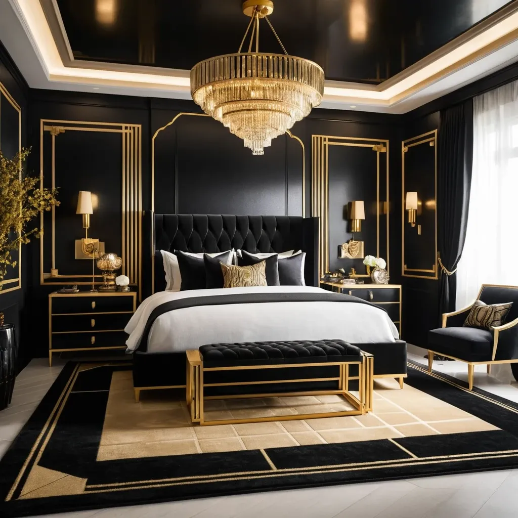 Black and Gold Color Scheme