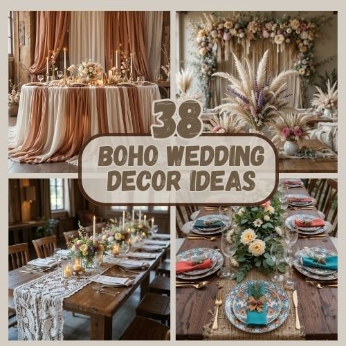 Boho Wedding Decor Ideas