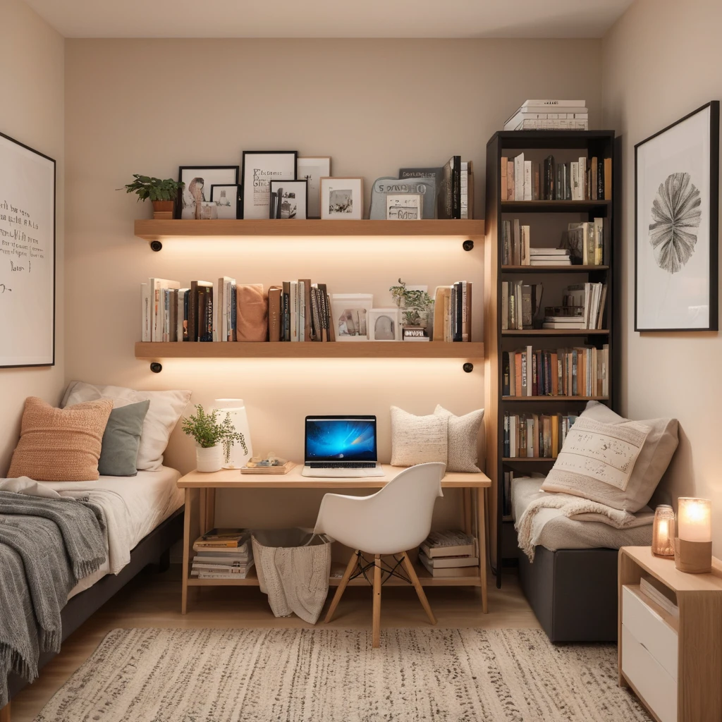 Compact Bookshelves for Extra Storage