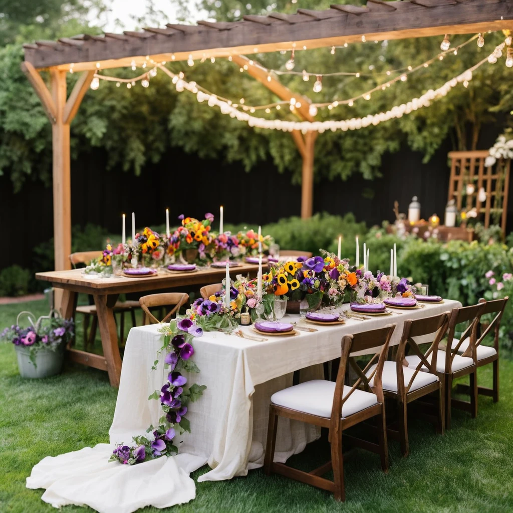 Edible Flower Decorations