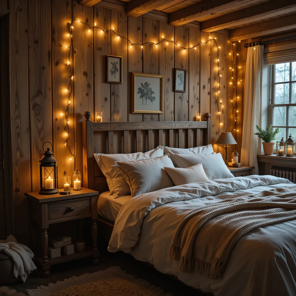 Fairy Lights and Vintage Lanterns