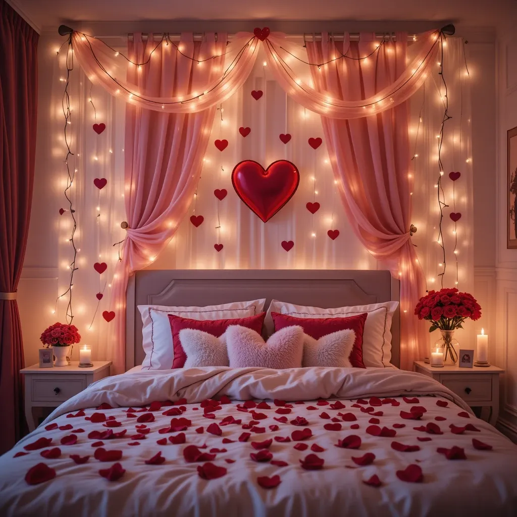 Fairy Lights or String Lights Overhead