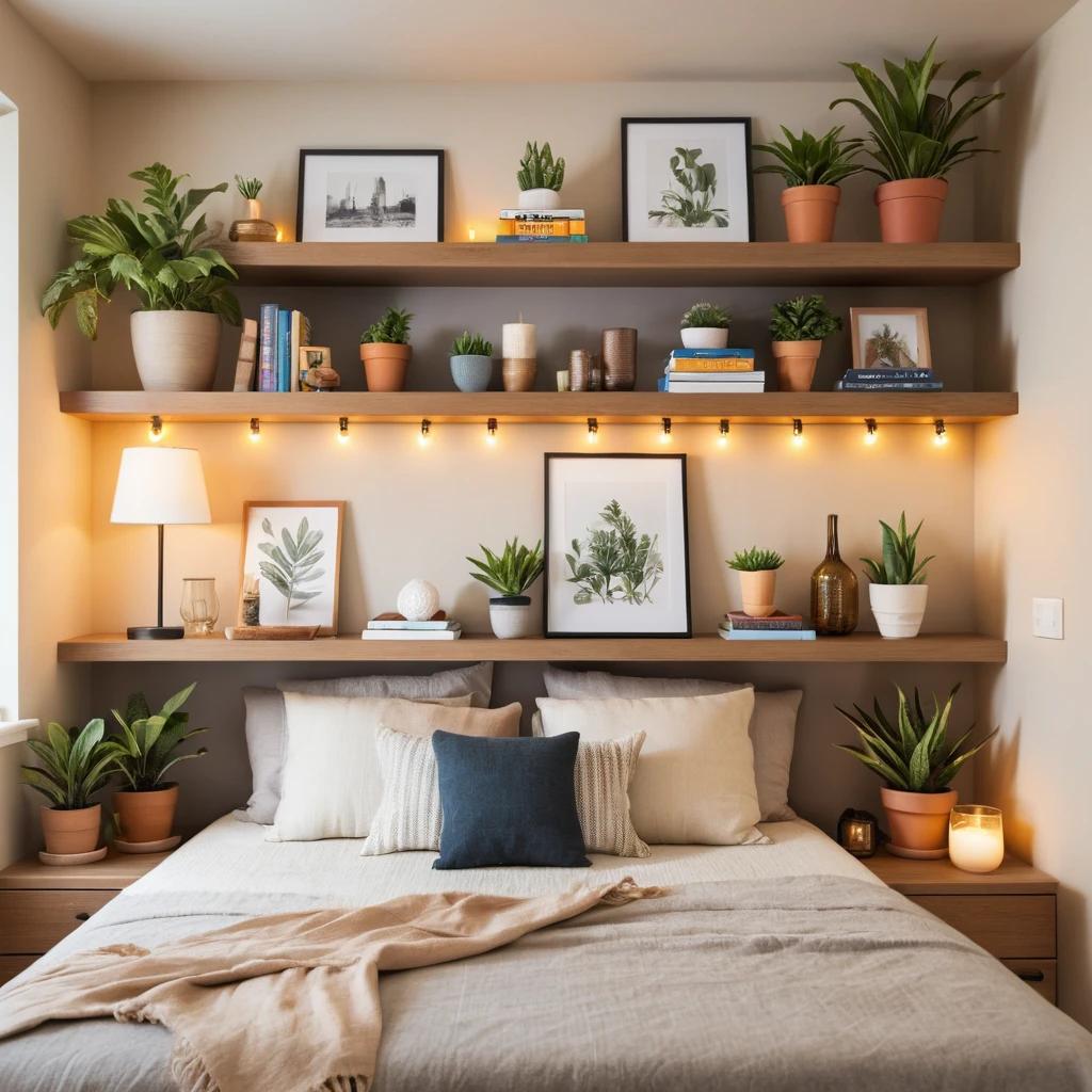 Floating Shelves for Display