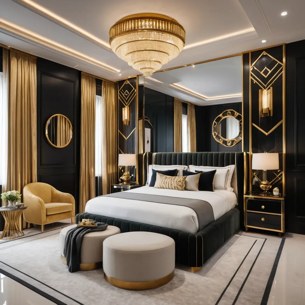 Gold Trimmed Mirrors