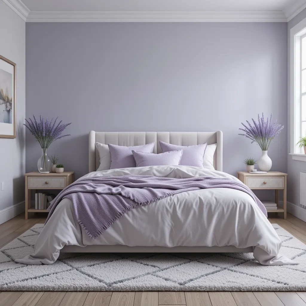 Grey and Lavender Harmony