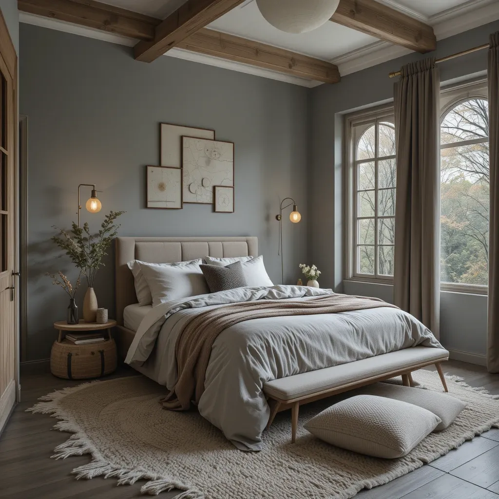 Grey with Earthy Tones